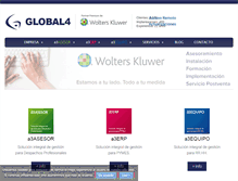 Tablet Screenshot of global4.es